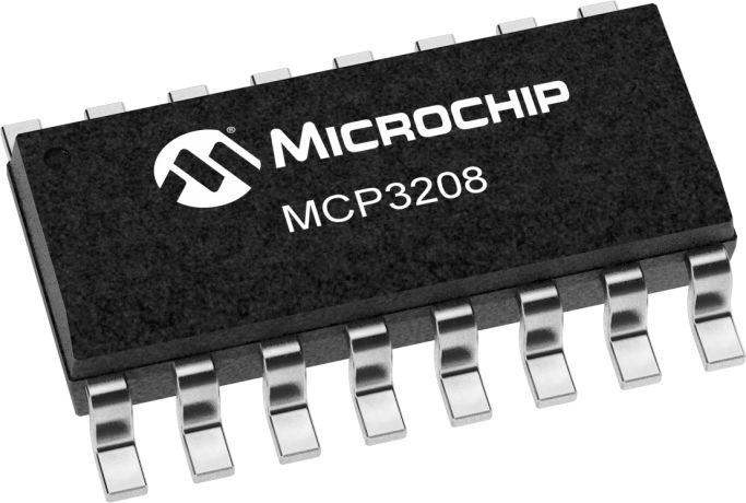 Microchip 8 12 bit- Analogue to Digital Converter (ADC) 100 ksps, 14-Pin SOIC