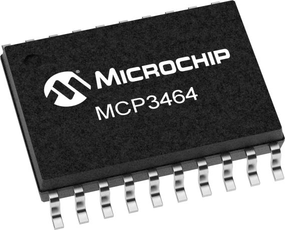 Microchip 1 16 bit- Analogue to Digital Converter (ADC) 153.6 ksps, 20-Pin TSSOP