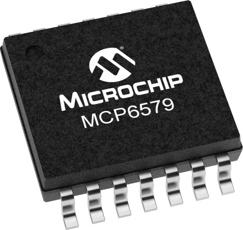MCP6579T-E/ST Microchip 4-Channel Comparator Open Drain O/P, 40 ns 5.5 V 1.8 V 14-Pin TSSOP