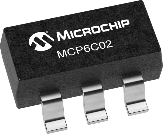 MCP6C02T-100E/CHYVAO Microchip Current Sensing Amplifier Dual, Single 6-Pin SOT-23