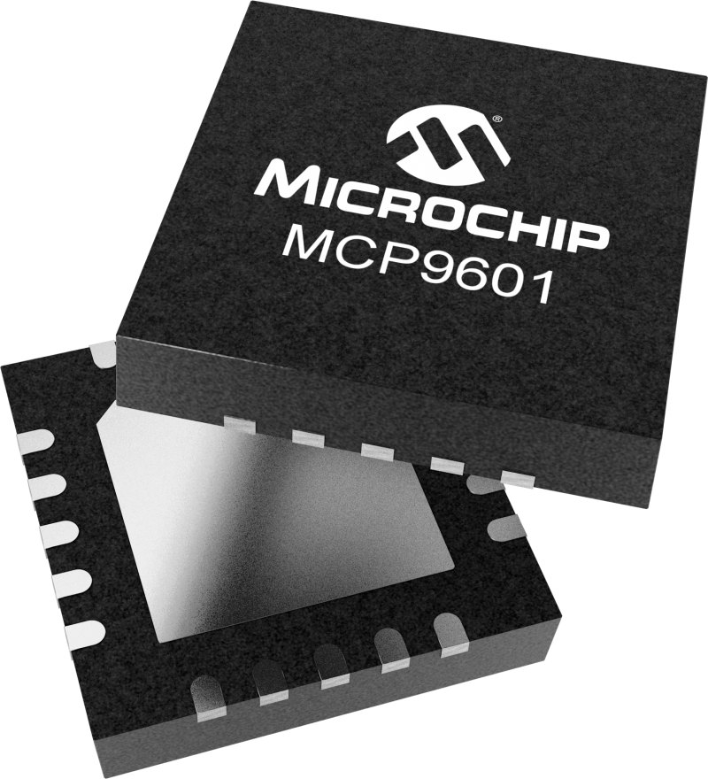 Microchip MCP960X/L0X/RL0X Series, Push Pull Output Temperature Converter, Surface Mount, I2C, 20-Pin MQFN