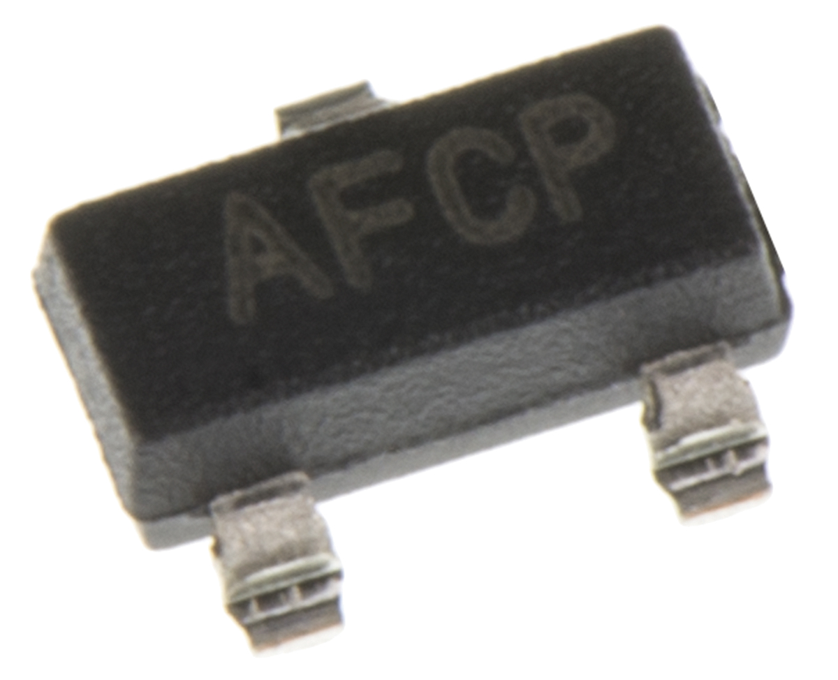 Microchip MCP9700AT Series, Voltage Output Voltage Temperature Sensor, Surface Mount, Analogue, ±2°C, 3-Pin SOT-23