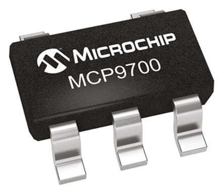 Microchip MCP9700T Series, Voltage Output Voltage Temperature Sensor, Surface Mount, Analogue, ±4°C, 5-Pin SC-70