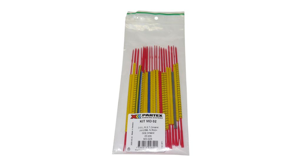 Partex Marking Systems MD/MDH Cable Marker Kit, MD-02S