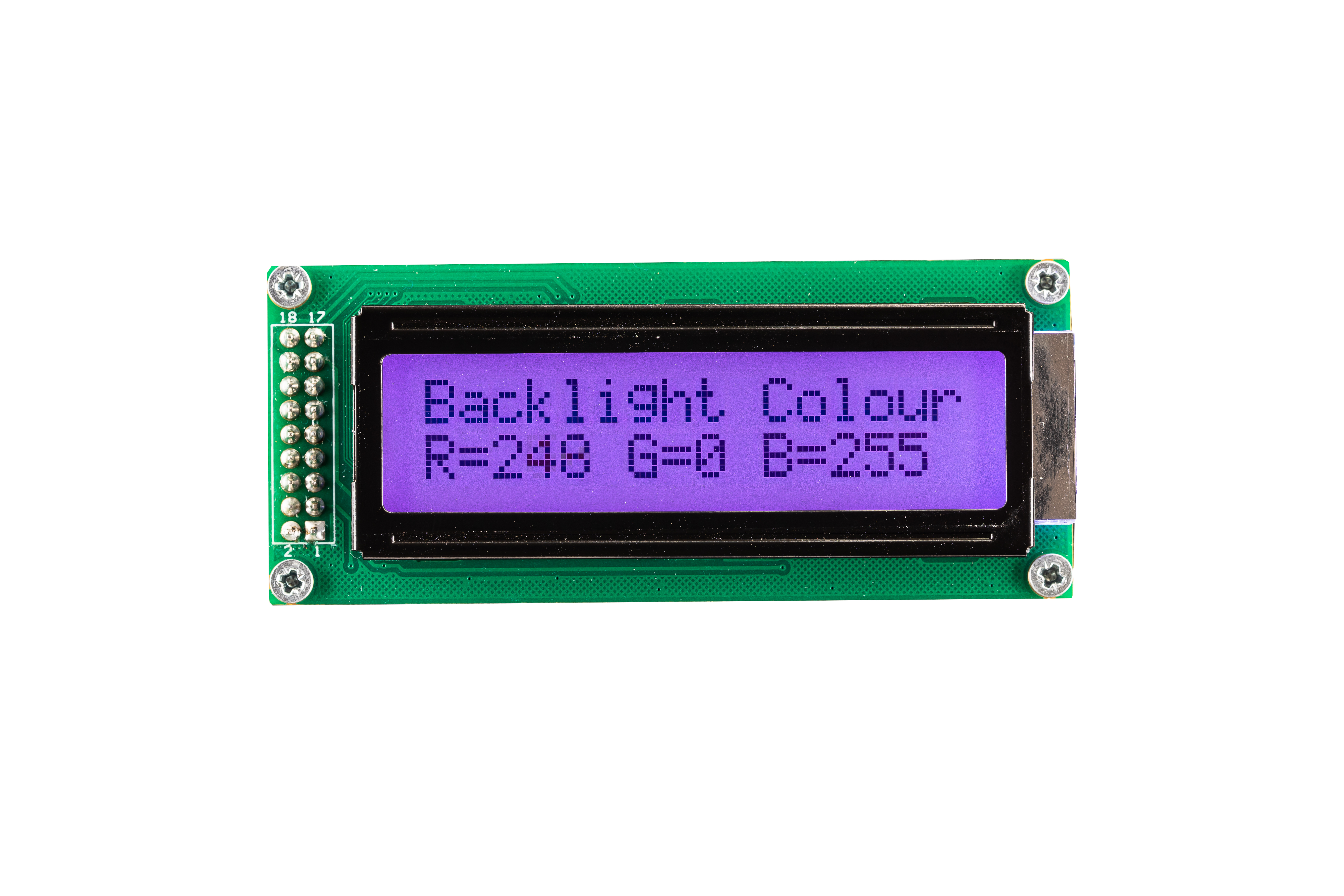 Midas MD21605B6W-FPTLRGB MD21605B6W-FPTLRGB LCD LED LCD Monochrome Display Black, 2 x 16