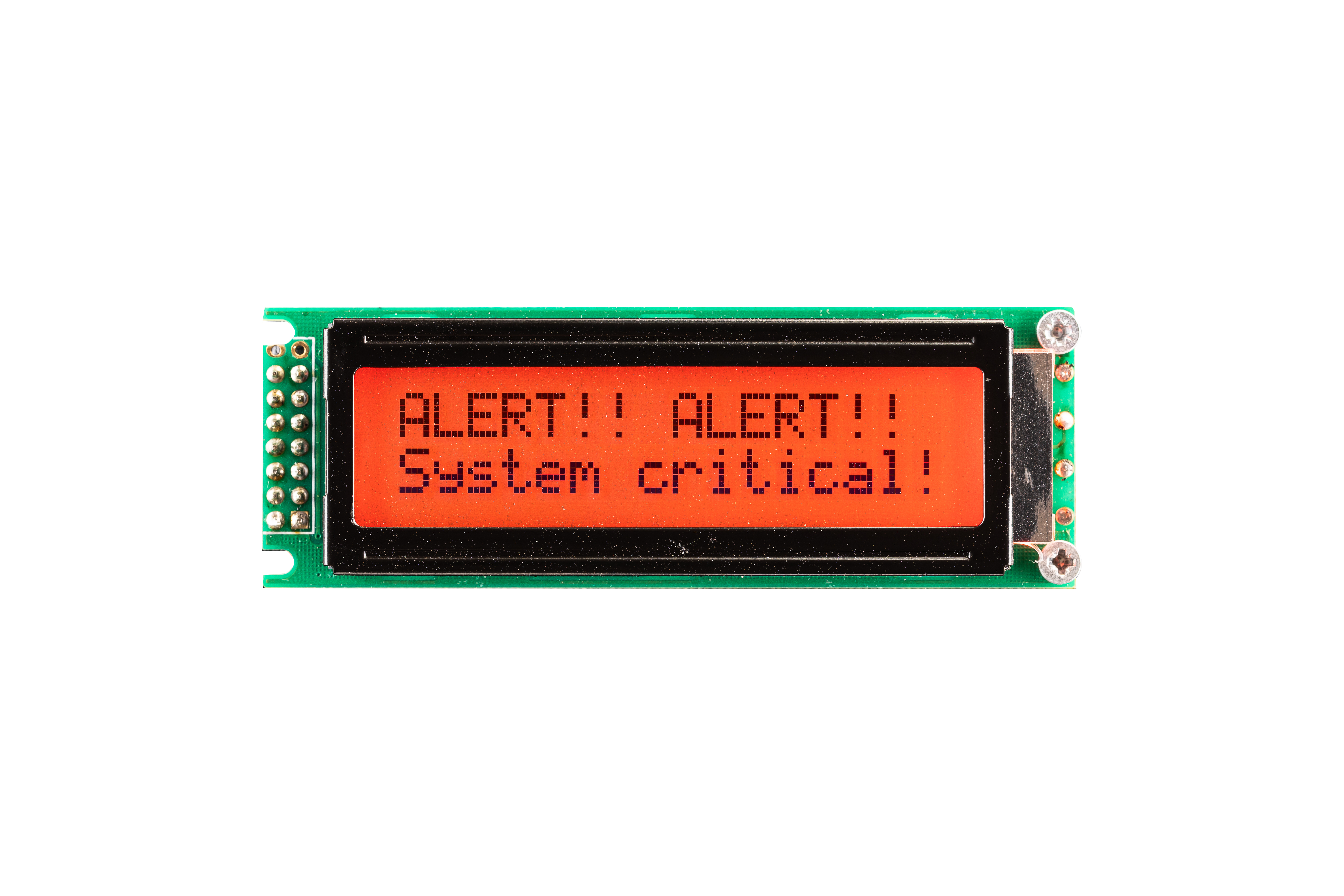 Midas MD21605D6W-FPTLRGB LCD LED LCD Monochrome Display Black, RGB, 2 x 16