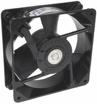 COMAIR ROTRON Muffin Series Axial Fan, 48V dc, 187 m³/h, 5.8 W, 120 mA Max 119.13 mm 119.13mm 39.12 mm