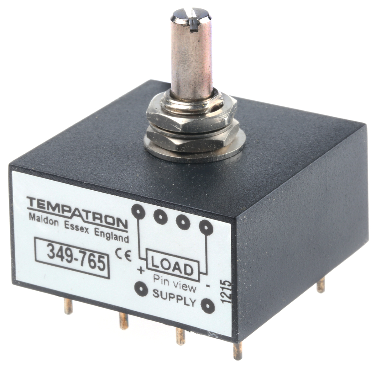 Tempatron MDE Series PCB Timer Relay, 10 to 30 V dc 230V ac, 5 to 200 s, 1-Function