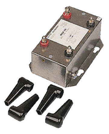 Roxburgh EMC, MDF 25 A 250V ac 60Hz, Flange RFI Filter, Stud 1 Phase
