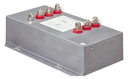 Roxburgh EMC, MDF 50 A 480V ac 60Hz, Flange RFI Filter, Stud 1 Phase