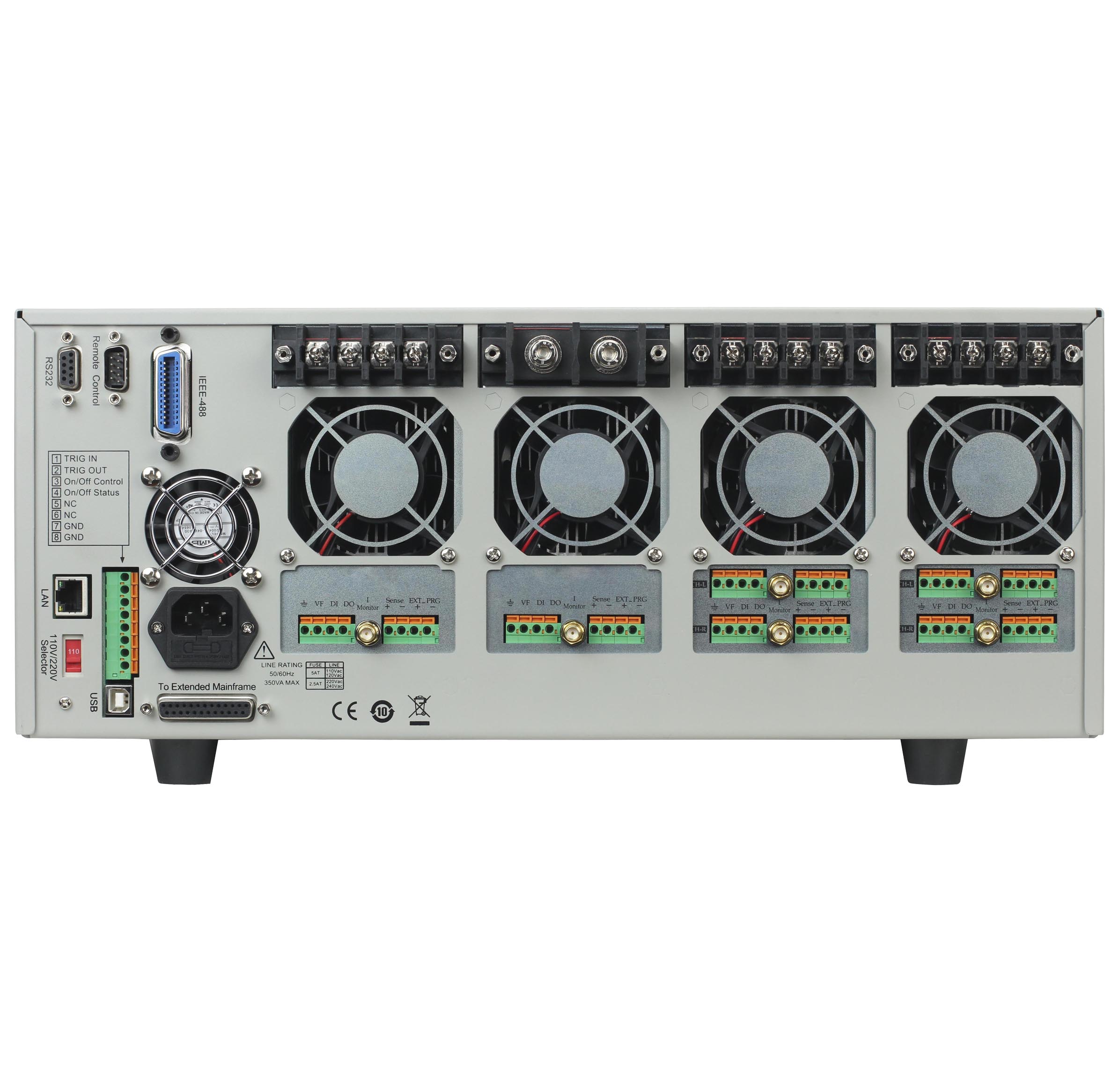 mdl4u001 BK Precision MDL Series Electronic Load, 0 to 2400 W, 0/2000 V, 0 to 480 A