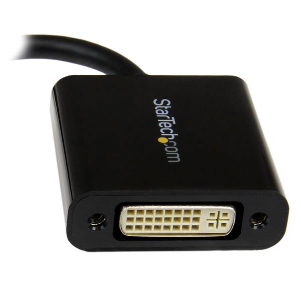 mdp2dvi3 StarTech.com  1 port Mini DisplayPort to DVI  Adapter 130 mm Length 1920 x 1200 pixel Maximum Resolution