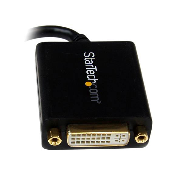 mdp2dvi StarTech.com  1 port Mini DisplayPort to DVI  Adapter 130 mm Length 1920 x 1200 pixel Maximum Resolution
