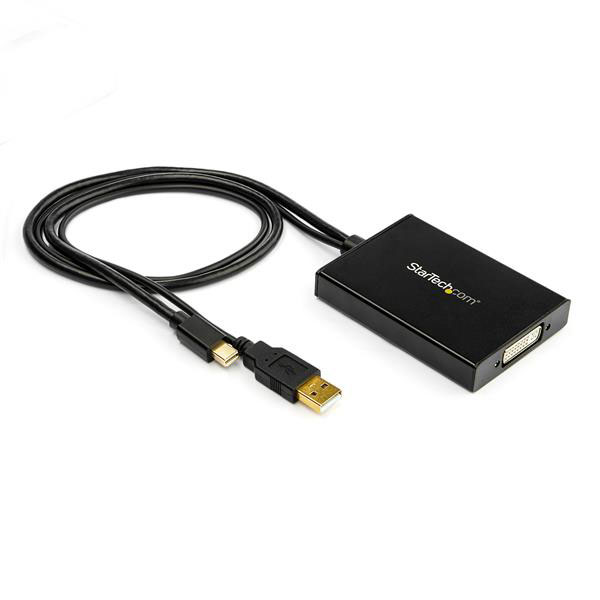 StarTech.com  2 port Mini DisplayPort to DVI  Adapter 358 mm Length 2560 x 1600 pixel Maximum Resolution