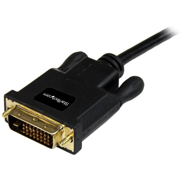 mdp2dvimm6b StarTech.com  1 port Mini DisplayPort to DVI  Adapter 1.8 m Length 1920 x 1200 pixel Maximum Resolution