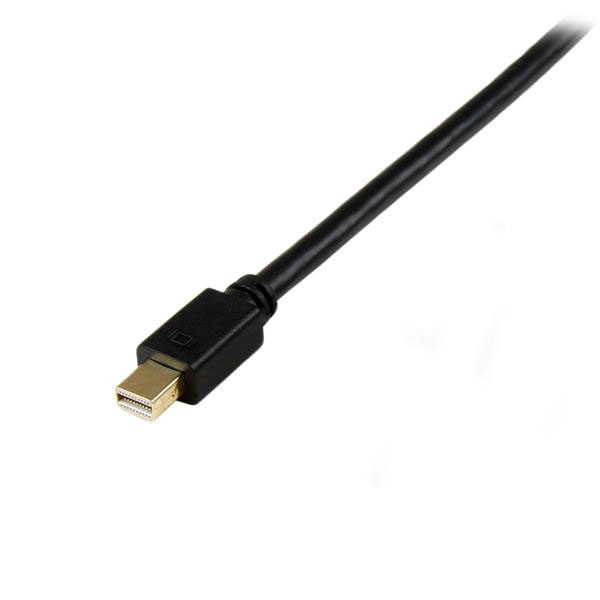 mdp2dvimm6bs StarTech.com  1 port Mini DisplayPort to DVI  Adapter 1.8 m Length 1920 x 1200 pixel Maximum Resolution