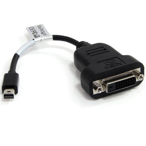 StarTech.com  1 port Mini DisplayPort to DVI  Adapter 120 mm Length 1920 x 1200 pixel Maximum Resolution