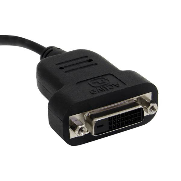 mdp2dvis StarTech.com  1 port Mini DisplayPort to DVI  Adapter 120 mm Length 1920 x 1200 pixel Maximum Resolution