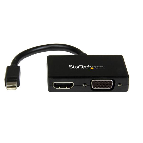 StarTech.com  2 port Mini DisplayPort to HDMI, VGA  Adapter 150 mm Length 1920 x 1200 pixel Maximum Resolution