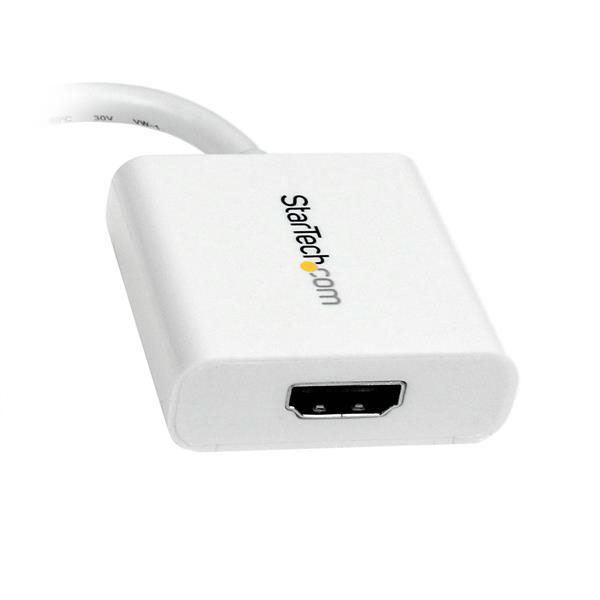 mdp2hdw StarTech.com  1 port Mini DisplayPort to HDMI  Adapter 120 mm Length 1920 x 1200 pixel Maximum Resolution