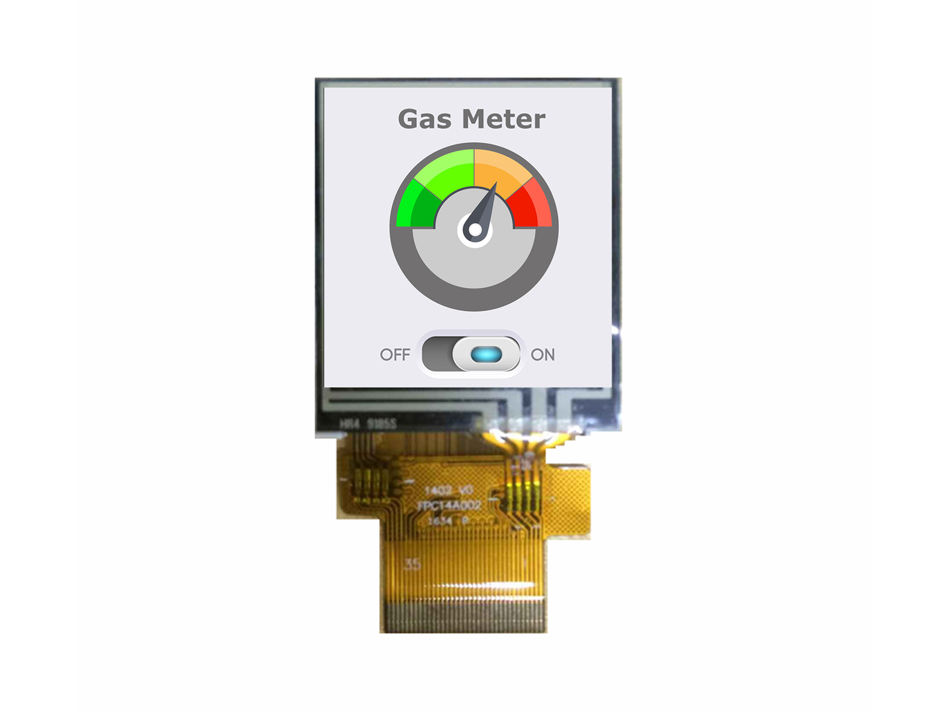 Midas MDT0144ASHR-MULTI LCD Colour Display Touch Screen, 1.44 in, 128 x 128 pixel