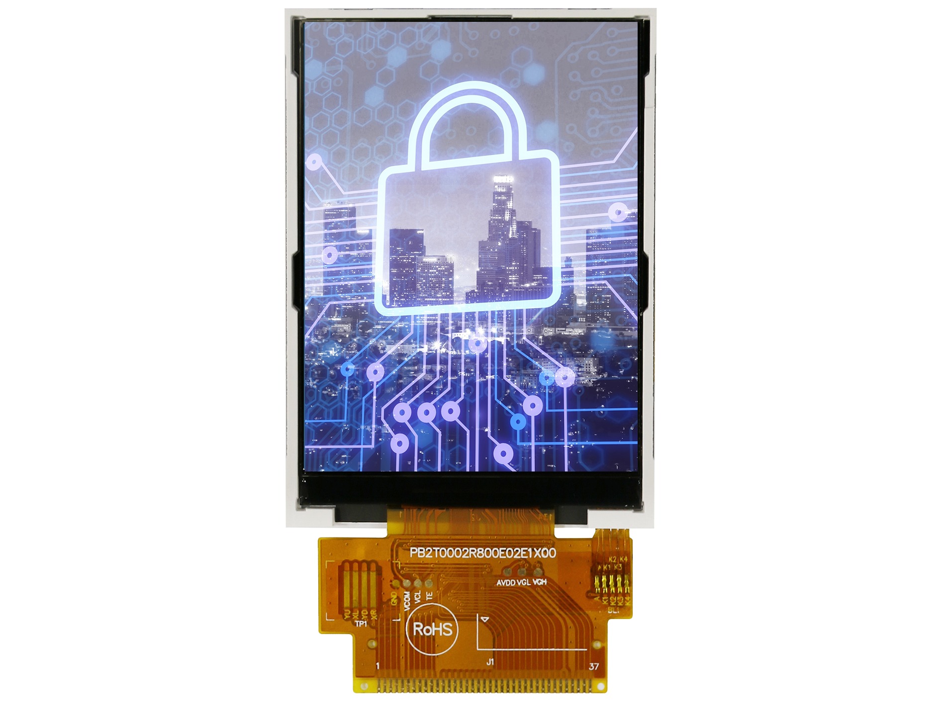Midas MDT0280A8SH-SPI LCD Colour Display, 2.4 in, 240 x 320 pixel
