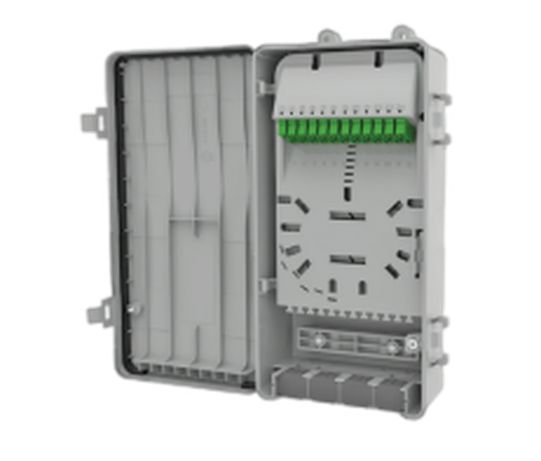 HellermannTyton Connectivity 28 Port SC, Simplex Fibre Optic Patch Panel With 24 Ports Populated 342 mm