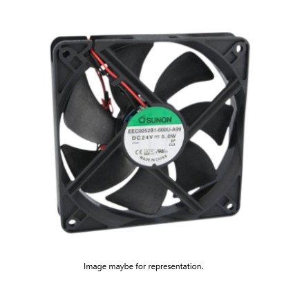 Sunon M Series Axial Fan, 12V dc, 20 m³/h, 1.32 W, 110 mA Max 45 mm 45mm 10 mm