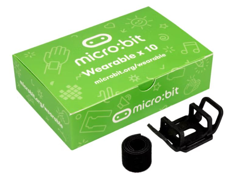 MicroBit MEFWPK10V1 BBC Micro:bit Add-on Micro bit wearable accessory-Pack of 10 MEFWPK10V1