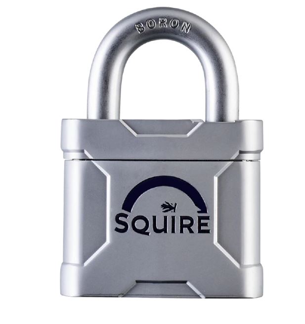 Squire Key Die Cast Steel Padlock Weatherproof, 8 mm Shackle