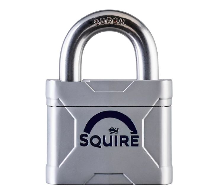 Squire Key Die Cast Steel Padlock Weatherproof, 9.5 mm Shackle