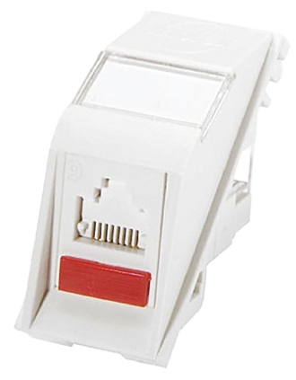 Molex Premise Networks RSMEU-00065-02 Series RJ45 Connector Female, Surface STP Shield Angled 1 Port