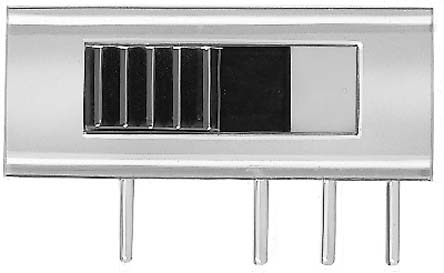 KNITTER-SWITCH PCB Slide Switch SPST 350mA Copper