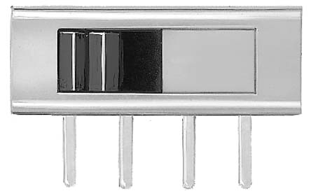 KNITTER-SWITCH PCB Slide Switch SPST 350mA Copper