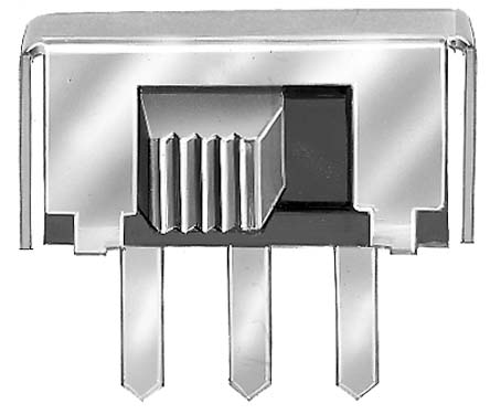 KNITTER-SWITCH PCB Slide Switch DPST Latching 350mA Copper