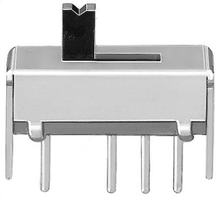 KNITTER-SWITCH PCB Slide Switch On-On-On 300 mA Polyamide