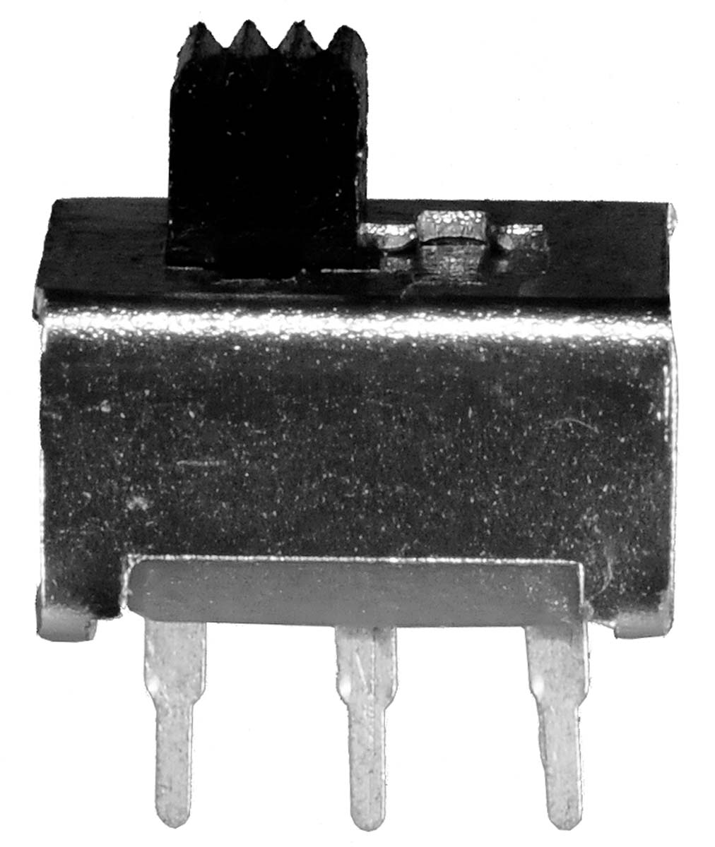 KNITTER-SWITCH PCB Slide Switch DPST Latching 350mA Copper