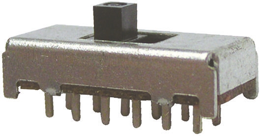 Nidec Components PCB Slide Switch 4PDT Latching 300 mA