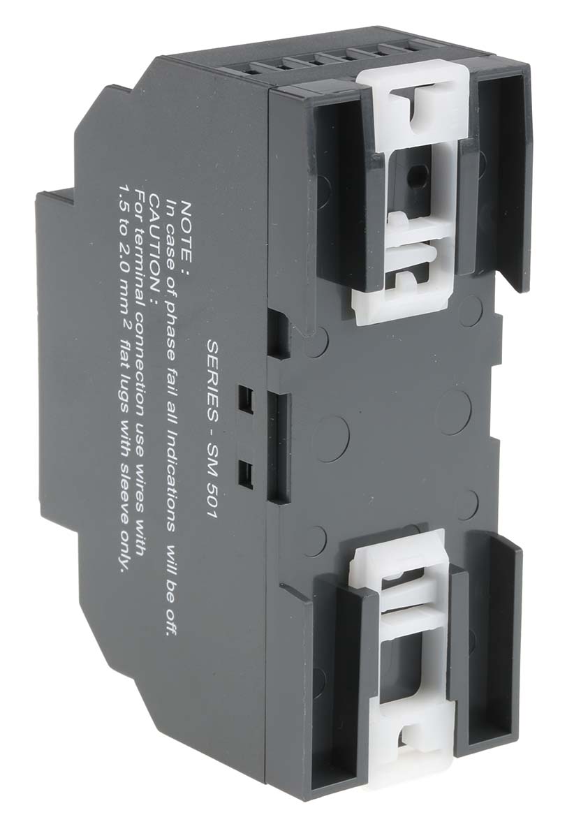 mg53bh GIC Monitoring Relay, 3 Phase, DPDT, DIN Rail, 415V ac