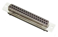 MH Connectors MH105 9 Way Straight 2.77 mm Pitch Cable D-Sub Connector
