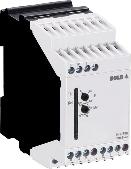 Dold Monitoring Relay, SPDT, DIN Rail, 100mA to 10A, 12 V dc, 230V ac