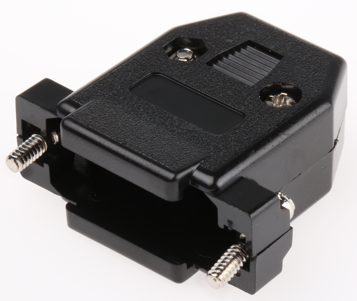 MH Connectors MHCCOV Series ABS Straight D-Sub Backshell, 15 Way Strain Relief