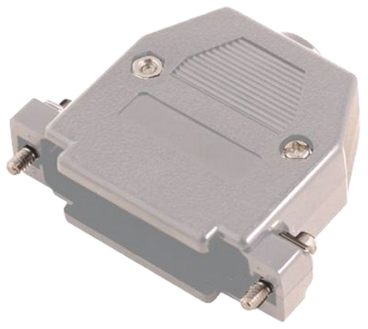 MH Connectors MHCCOV Series ABS Straight D-Sub Backshell, 25 Way Strain Relief