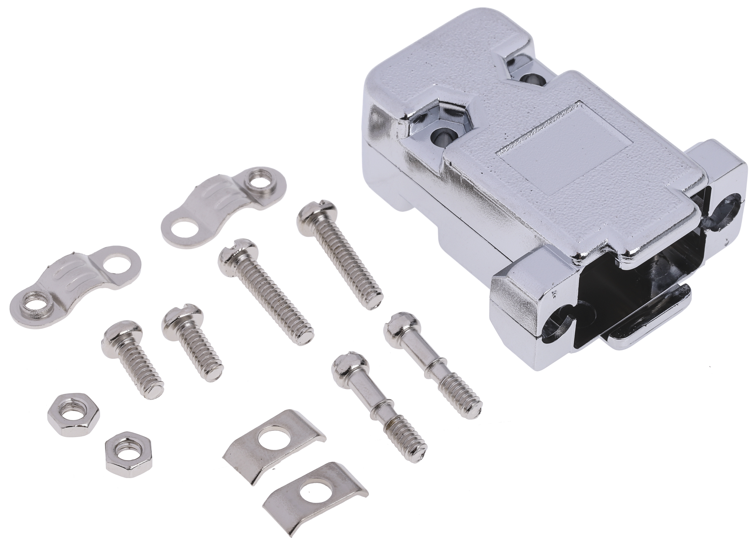 MH Connectors MHCCOV-MP Series ABS Straight D-Sub Backshell, 9 Way Strain Relief