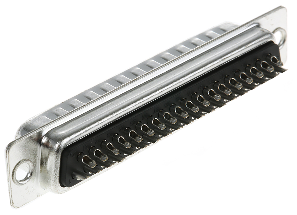 mhdb37sp MH Connectors MHDB 37 Way Straight 2.77 mm Pitch Cable D-Sub Connector
