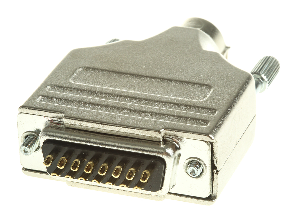 MH Connectors MHDM 15 Way Straight D-Sub Connector
