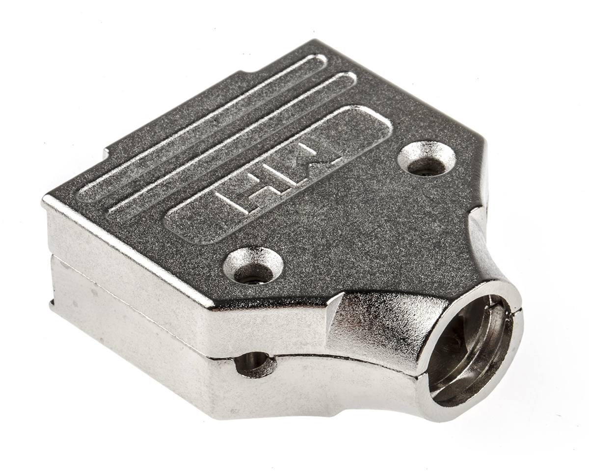 mhdm15-k MH Connectors MHDM Series Zinc Straight D-Sub Backshell, 15 Way Strain Relief