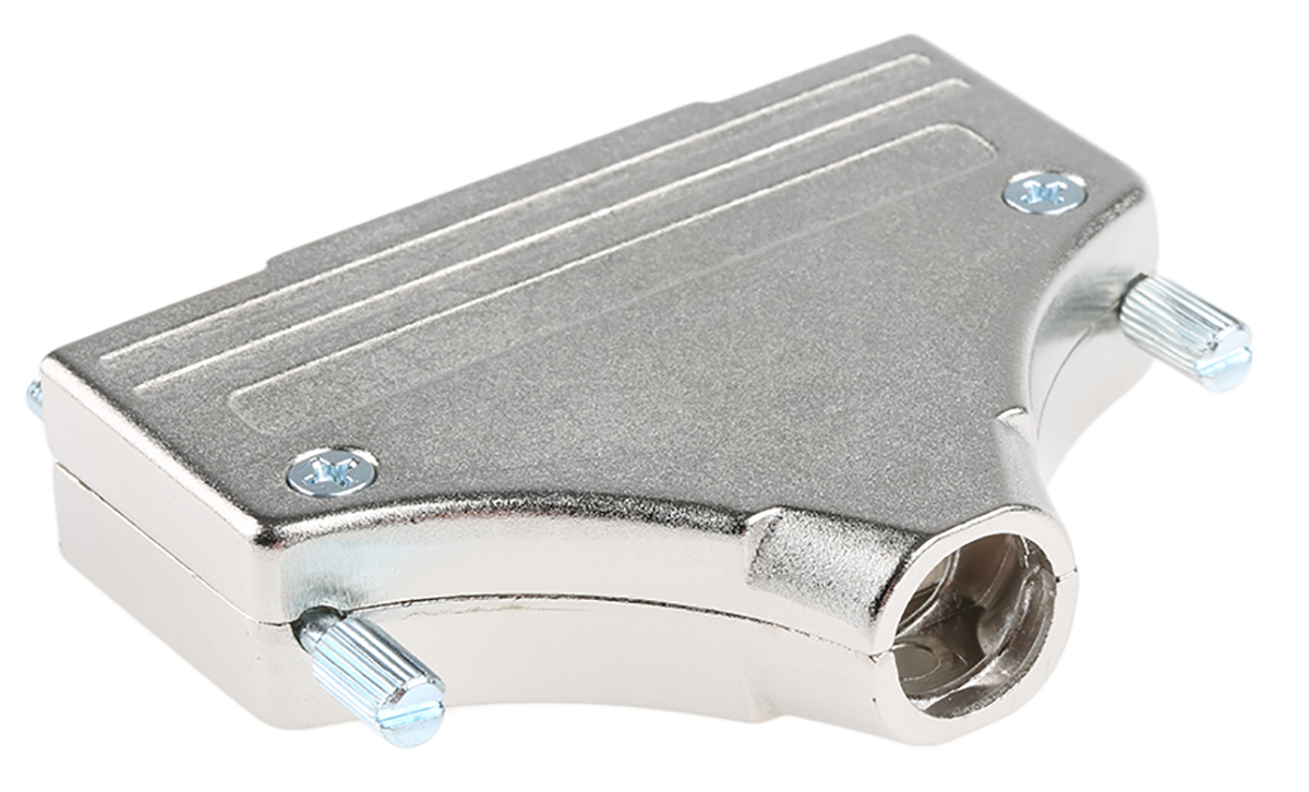 MH Connectors MHDM Series Zinc Straight D-Sub Backshell, 37 Way Strain Relief