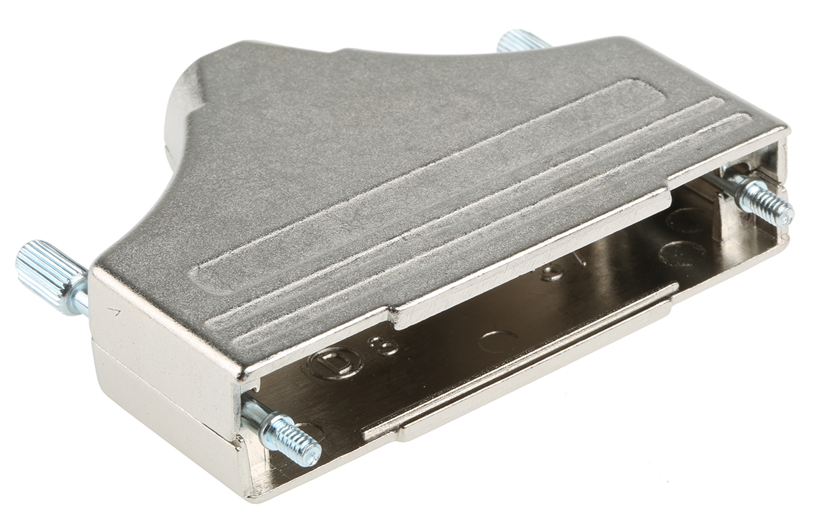 mhdm37-k MH Connectors MHDM Series Zinc Straight D-Sub Backshell, 37 Way Strain Relief