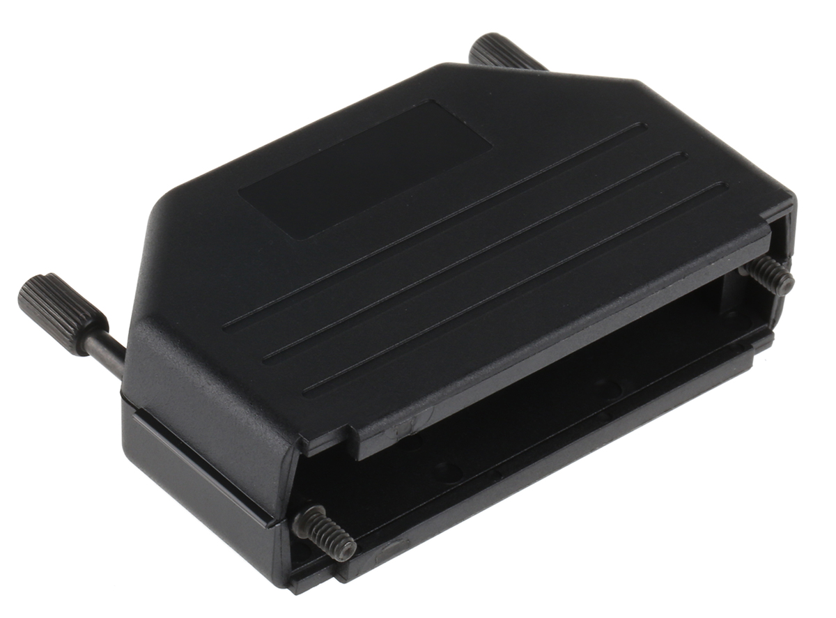 MH Connectors MHDPPK-SLIM Series Polyamide Straight D-Sub Backshell, 50 Way Strain Relief